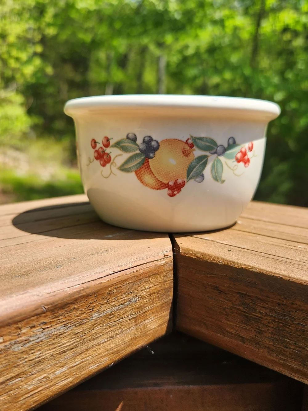 Corelle Abundance 7oz Bowl And Matching Napkin Holder